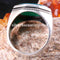 Emerald Stone Jewelry Handmade 925 Sterling Silver Men Ring silverbazaaristanbul 
