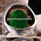 Emerald Stone Jewelry Handmade 925 Sterling Silver Men Ring silverbazaaristanbul 