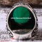 Emerald Stone Jewelry Handmade 925 Sterling Silver Men Ring silverbazaaristanbul 