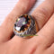 Flashy Tourmaline and Sapphire Gemstone 925 Sterling Silver Mens Ring silverbazaaristanbul 