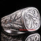 Hand Engraved Most Selling 925 Sterling Silver No Stone Mens Ring silverbazaaristanbul 