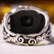 Handmade 925 Sterling Natural Sapphire Stone Mens Ring silverbazaaristanbul 