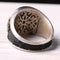 Handmade 925 Sterling Ottaman Green Emerald Stone Mens Ring silverbazaaristanbul 