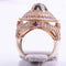 Handmade 925 Sterling Silver Big Amethyst Stone Ladies Ring silverbazaaristanbul 