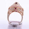Handmade 925 Sterling Silver Big Ruby Stone Ladies Ring silverbazaaristanbul 