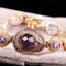 Handmade 925 Sterling Silver Drop Amethyst Stone Lady Women Bracelet silverbazaaristanbul 