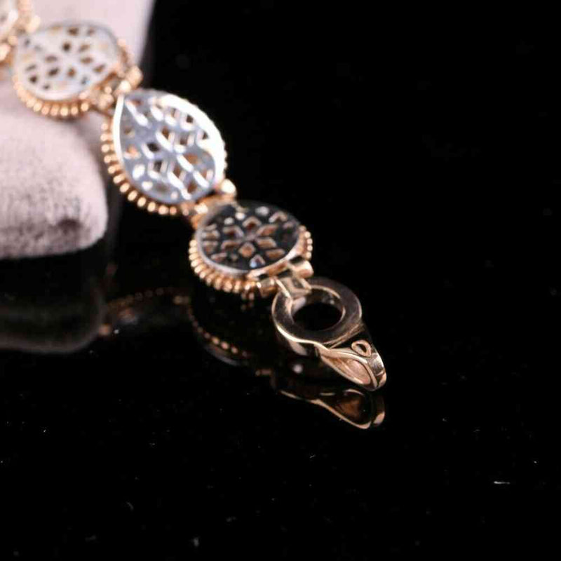 Handmade 925 Sterling Silver Drop Aquamarine Stone Lady Women Bracelet silverbazaaristanbul 