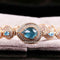 Handmade 925 Sterling Silver Drop Aquamarine Stone Lady Women Bracelet silverbazaaristanbul 