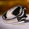 Handmade 925 Sterling Silver Emerald and Peridot Multi Stone Mens Ring silverbazaaristanbul 