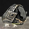 Handmade 925 Sterling Silver Fit Onyx Vintage Mens Ring silverbazaaristanbul 