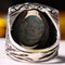 Handmade 925 Sterling Silver Natural Turquoise Stone Mens Ring silverbazaaristanbul 