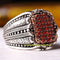 Handmade 925 Sterling Silver Orange Citrine Stone Luxury Mens Ring silverbazaaristanbul 
