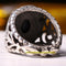 Handmade 925 Sterling Silver Original Blue Sapphire Stone Mens Ring silverbazaaristanbul 