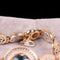 Handmade 925 Sterling Silver Oval Aquamarine Stone Lady Women Bracelet silverbazaaristanbul 