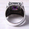 Handmade 925 Sterling Silver Purple Amethyst Stone Men Ring silverbazaaristanbul 