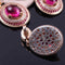Handmade 925 Sterling Silver Ruby Stone Ladies Womens Set silverbazaaristanbul 