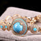 Handmade Turquoise Stone 925 Sterling Silver Bracelet for Women silverbazaaristanbul 
