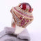 Hurrem 925 Sterling Silver Round Ruby Stone Women Ring silverbazaaristanbul 
