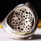 Islamic 925 Sterling Silver Emerald Stone Mosque Design Mens Ring silverbazaaristanbul 