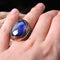 Jewelry 925 Sterling Silver Blue Sapphire Mens Heavy Ring silverbazaaristanbul 