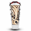 King Ruby Stone Jewelry Handmade 925 Sterling Silver Mens Ring silverbazaaristanbul 