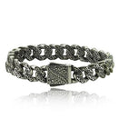 Luxury 925 Sterling Silver Florence Model Mens Bracelet silverbazaaristanbul 