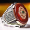 Luxury Jewelry 925 Sterling Agate and Emerald Multi Stone Mens Ring silverbazaaristanbul 