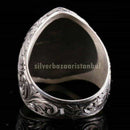 Luxury Special Pencil Work 925 Sterling Silver No Stone Mens Ring silverbazaaristanbul 