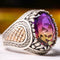 Luxury Tourmaline Stone 925 Sterling Silver Mens Ring silverbazaaristanbul 