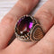 Luxury Tourmaline Stone 925 Sterling Silver Mens Ring silverbazaaristanbul 