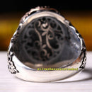 Mens Special Series No Stone Handmade 925 Sterling Silver Ring silverbazaaristanbul 