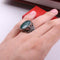 Copy of 925 Sterling Eagle Sapphire and Onyx Stone Mens Ring silverbazaaristanbul 