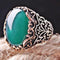 Copy of 925 Sterling Eagle Sapphire and Onyx Stone Mens Ring silverbazaaristanbul 
