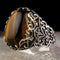 copy of 925 Sterling Eagle Sapphire and Onyx Stone Mens Ring silverbazaaristanbul 