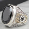 Most Selling Onyx Stone 925 Sterling Silver Handmade Mens Ring silverbazaaristanbul 