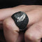 Multi Black Onyx Stone Eagle Style 925 Sterling Silver Mens Ring silverbazaaristanbul 
