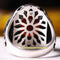 Copy of 925 Sterling Eagle Sapphire and Onyx Stone Mens Ring silverbazaaristanbul 