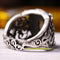 Natural Citrine Stone Turkish Handmade 925 Sterling Silver Mens Ring silverbazaaristanbul 