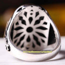 Copy of 925 Sterling Eagle Sapphire and Onyx Stone Mens Ring silverbazaaristanbul 