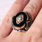 Copy of 925 Sterling Eagle Sapphire and Onyx Stone Mens Ring silverbazaaristanbul 