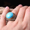 Nice Turquoise Stone Jewelry 925 Sterling Silver Mens Ring silverbazaaristanbul 