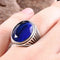 Nice Turquoise Stone Jewelry 925 Sterling Silver Mens Ring silverbazaaristanbul 