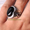 Onyx and Ruby Stone Turkish 925 Sterling Silver Mens Ring silverbazaaristanbul 