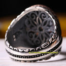 Original 925 Sterling Silver Natural Mother of Pearl Stone Mens Ring silverbazaaristanbul 
