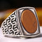 Original Handmade 925 Sterling Silver Tigers Eye Stone Mens Ring silverbazaaristanbul 