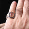 Original Yemeni Agate Aqeeq Stone 925 Sterling Silver Mens Ring silverbazaaristanbul 