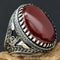 Copy of 925 Sterling Eagle Sapphire and Onyx Stone Mens Ring silverbazaaristanbul 