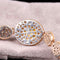 Oval Citrine Stone Luxury 925 Sterling Silver Yellow Women Bracelet silverbazaaristanbul 