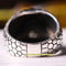 Roaring Lion Handmade Emerald Stone 925 Sterling Silver Mens Ring silverbazaaristanbul 