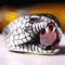 Roaring Lion Handmade Ruby Stone 925 Sterling Silver Mens Ring silverbazaaristanbul 